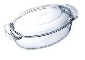 COCOTTE OVALE EN VERRE 3 Litre  PYREX